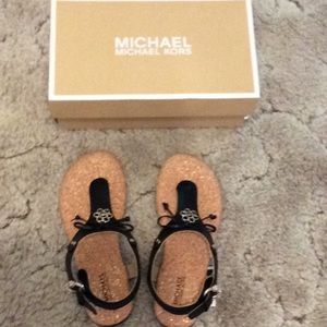 Michael Kors Tilley Flora thong T-strap sandals
